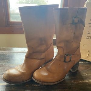Bed Stu Victoria boot Mid-calf Leather Boots